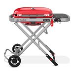 The Weber Traveler Portable Gas Grill, Red