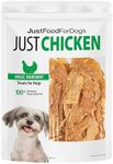 JustFoodForDogs Snack for Dogs, Single-Ingredient Chicken Healthy Dog Treats, 18 oz