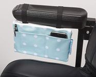 Ducksback Mobility Scooter/Wheelchair armrest Bag Polka Dot