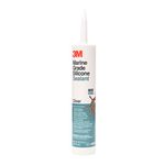 3M Marine Grade Silicone Sealant Clear 08029 1/10 gal (Pack of 1)