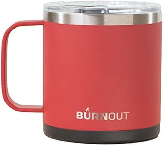 BurnOut 2.0 Instant Drinkability Temperature Control Mug (14 oz Red with Black)