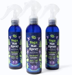 Vapor Fresh Yoga Mat Cleaner Spray, 6oz (Eucalyptus Lavender) - For Yoga Blocks, Mats, Straps and More - Powered By Essential Oils (3-Pack)