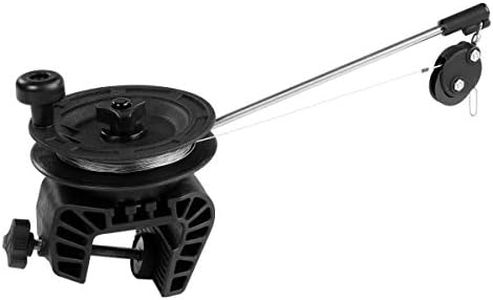 Scotty 620714, Laketroller Manuale Downrigger, Morsetto Mount Unisex, Nero, S