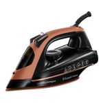 Russell Hobbs Steam Iron - Copper Infused soleplate, 150g Steam Shot, 40g Continuous Steam, Vertical steam function,Self-clean, Anti-calc and Anti-drip function, 2m cord, 2600W) Copper Express 23975