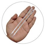 FINEWORLD Suvva (SVA-6INC) Stainless Steel Needle for Sack Gunny Jute Bags Canvas Packing Stitching Sewing Book Binding 17 cm Long