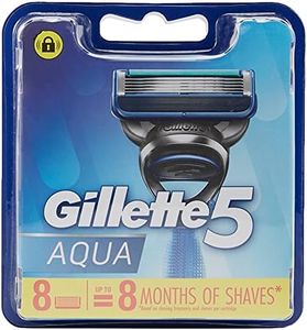 Gillette 5 Aqua Razor Blades, 8 Count