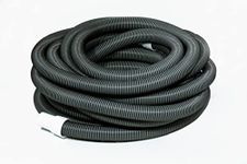 Plopex Swimming Pool Heavy Duty In-Ground Pool Vacuum Hose with Swivel Cuff, Swimming Pool Suction Pipe (Low Density Polyethylene (LDPE), 10 Meter)