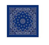 Big Bandana The ORIGINAL AMERICAN BANDANA BIGGER THICKER 2X THE SIZE, Blue, Large