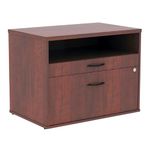 Alera LS583020MC Open Office Series Low File Cab Cred, 29 1/2x19 1/8x22 7/8, Med. Cherry