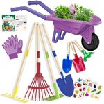 Qtioucp Kids Gardening Tools Outdoo