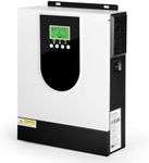 Jadeshay Hybrid Inverter, 3000W Solar Inverter AC230V Pure Sine Wave Inverter with 24V Battery 80A MPPT Solar Controller for Home Energy Storage Off-Grid System