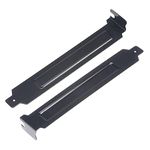 sourcing map PCI Slot Covers with Screws for PC Case Dustproof Black 5pcs