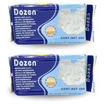 Oytra White Air Dry Clay for Art and Craft Self Hardening Modelling Clay for Sculpture Pottery DIY Projects for Beginners Students Artists (White, 500 Grams)