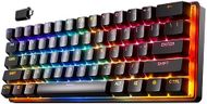 SteelSeries Apex Pro Mini Wireless Keyboard - 60% Design - OmniPoint 2.0 - Quantum 2.0 Wireless - Double Shot PBT Keycaps - Black