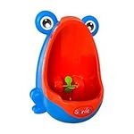 Soraco Frog Potty Training Urinal for Toddler Boys Toilet with Aiming Target -Blue