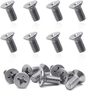 8pcs Screw Rotor Brake Disc Retaining 93600-06014-0H- Compatible With Honda, Acura, Volkswagen, Audi,Hyundai and Kia Models, Stainless Steel Retaining Screws for Front and Rear