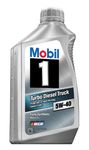 Mobil 1 98HM64 Turbo Diesel Truck 5W-40 Synthetic Motor Oil, 1 Quart Bottle