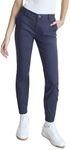 AEROPOSTALE Women's Aero Slim Uniform Pant, Heritage Navy, 4 Long