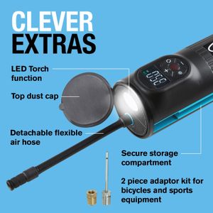 Ring TyreInflate Go 2 Cordless Tyre Inflator – Portable Air Pump