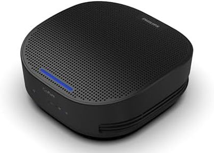 Philips GP 5311 Car Air Purifier | Remove Gases, Odour & 125 pollutants | Filters ultra fine particles >0.015um | Hepa+Hesa+Carbon (H14) | 3-level air quality indicator | detects PM2.5 | USB Type-C
