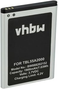 vhbw Batterie Compatible avec TP-Link M7310 V2.0, M7350 ver 4.0 routeur Modem hotspots (1900mAh, 3,7V, Li-polymère)