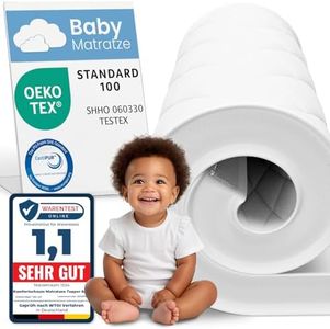 maxVitalis Komfortschaum Matratzen Topper 70x140cm, 6 cm Höhe, atmungsaktiver Matratzentopper, Matratzenauflage für Bett und Boxspringbett