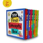 100 First Concepts Box Set (6 Books Box-Set) (Penguin Early Learning Series): A Boxset of 6 illustrated Board Books for PreSchool Kids, Toddlers