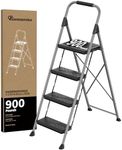 DIAMONDFORGE 4 Step Ladder, Folding