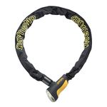 OnGuard Mastiff Chain Lock with Integrated Key Lock (Black, 110cm X 10 Mm)