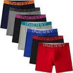 INNERSY Men's Cotton Boxer Briefs S