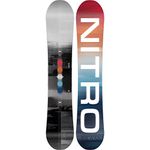 Nitro Snowboards Men's Team Wide BRD '23 Freestyle Board Directional Twin True Camber All-Terrain Wide for Large Feet