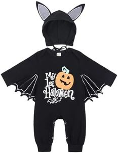 Deguisement Chauve Souris Bebe, Deguisement Halloween Bebe, Costume Halloween Bebe, Tenue Halloween Bebe, Vetement Halloween Bebe, Costume Chauve Souris Bebe, Deguisement Squelette Bebe, 18-24 Mois