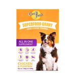 Goofy Tails Chicken & Pumpkin Wet Dog Food Meal Topper 300g (100g X 3 Pack) | 100% Natural, Preservative Free, Gluten Free and Grain Free Wet Food for Dogs| Human Grade Superfood