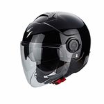 Scorpion EXO CITY Motorcycle Helmet, Black, Size M