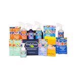 Truly Free Bathroom Cleaning Bundle, Natural, No Chemical Cleaners For everything In Your Bathroom, Kitchen, and Home (All-In-One Bathroom Cleaning Bundle (7 Products))