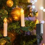 Christmas Tree Candle String Lights