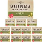 Shines Tinned Irish Sardines in Olive Oil - Pilchards - 12 x 106g Cans