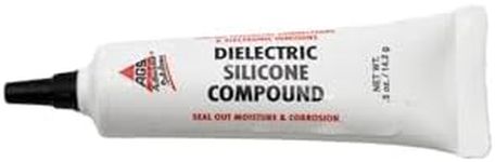 AGS Company Dielectric Silicone Grease, Tube, .5 oz Tube, Automotive Electrical Lubricant, Grease Tube, Dielectrical Grease, Stop Electrical Faults & Failures, Rust-Free Connections