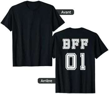 BFF 01 tricot pour les meilleurs amis pour toujours au verso T-Shirt