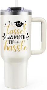 Graduation Gifts for Her, Congrats Grad Gifts for College or High School 2024 Graduation Gift for Student, Daughter, Sister, Friend, Graduation Grad Gifts, The Tassel Was Worth the Hassle 40oz Tumbler