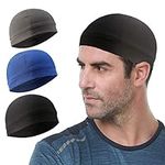3 Pack Cooling Skull Cap Helmet Lin
