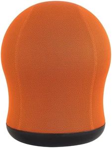 Safco Products Zenergy Swivel Ball Chair 4760OR, Orange, Active Seating Experience, CPSI Certified