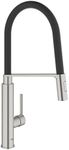 Grohe Feel 31489DC0 Kitchen Single-Lever Sink Mixer Tap Professional Shower Head Chrome, Silver