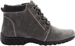 Propét Women's Delaney Ankle Boot Bootie, Grey, 8.5