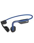 SHOKZ OpenMove Bluetooth Wireless Headphones with Mic, Bone Conduction Wireless Headset with 6H Playtime, IP55 Waterproof Sports Headphones for Running, Workout, Cycling (Elevation Blue)