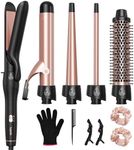 Lopeie 5 in 1 Curling Iron with The
