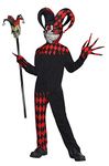 amscan (FIX 0/0) (999656) Child Boys Krazed Jester Costume (14-16yrs)