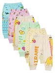 Dowin Unisex Baby Cotton Pajama Bottoms Soft, Cozy and Comfortable - Pack of 6 (NODDY_XL)