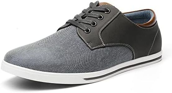 Bruno Marc Mens Oxfords Sneakers Casual Dress Shoes, Grey - 10 (RIVERA-01)