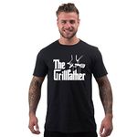 Bang Tidy Clothing BBQ T Shirt Funny Cooking Gifts for Men The Grillfather